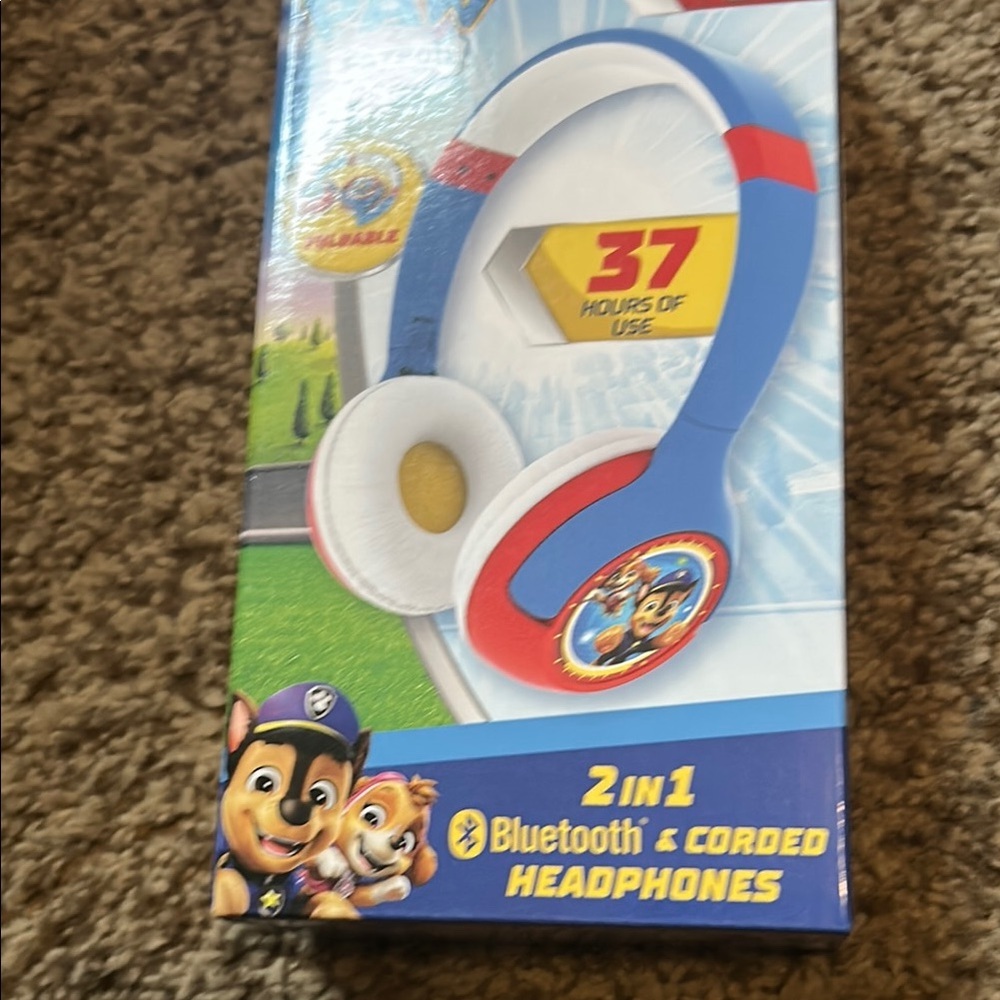 Nickelodeon Paw Patrol Blue and Red Headphones